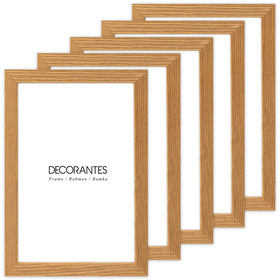 Pakiet ramek drewnianych 5 szt. PINIA 00 10x15 cm