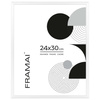 Ramka aluminiowa biała QAL 24x30 cm