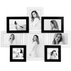 Multirama na 8 zdjęć MULTI  HEN 01 ramka na zdjęcia czarno-biała