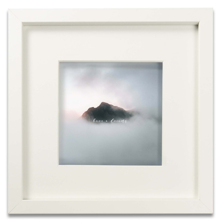 Ramka przestrzenna EXPO 3D Biała 40x40 cm (30x30cm)