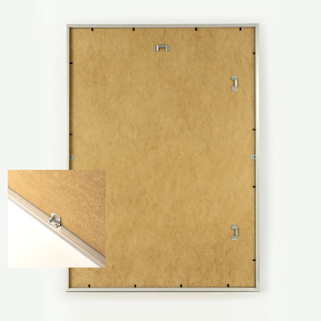 Ramka srebrna KEA S 50x70 cm