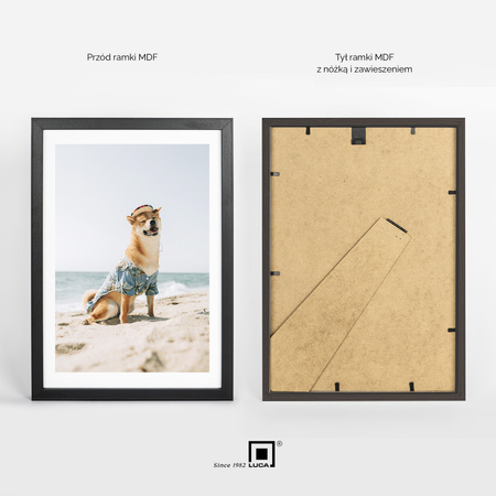 Pakiet 5 szt. czarnych ramek FDM 2 21x30 cm