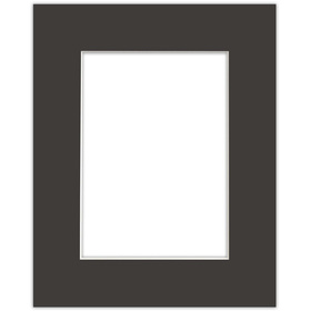 Passe partout 24x30 (15x21) CZARNE BLACK LUCA Q5801