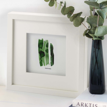 Ramka przestrzenna EXPO 3D Biała 30x30 cm (20x20cm)