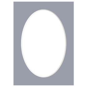 Passe partout 13x18 (10x15) OWAL- BŁĘKITNE SKY - LUCA Q5401