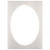 Passe partout 15x21 (13x18) OWAL SREBRNE SILVER - LUCA Q5902