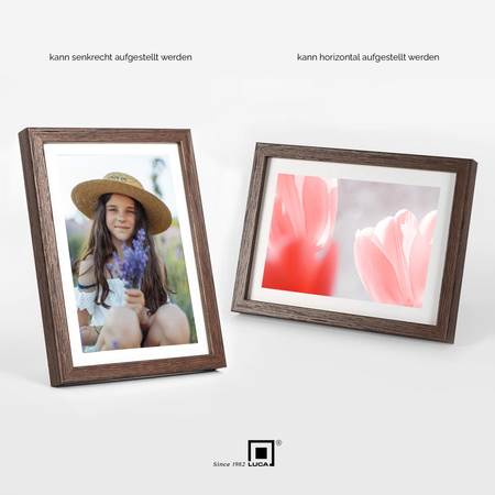 Ramka brązowa FDM 6 15x20 cm