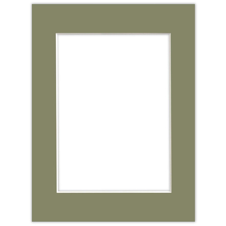 Passe partout 18x24 (13x18) ZIELONE EVERGREEN - LUCA Q5504