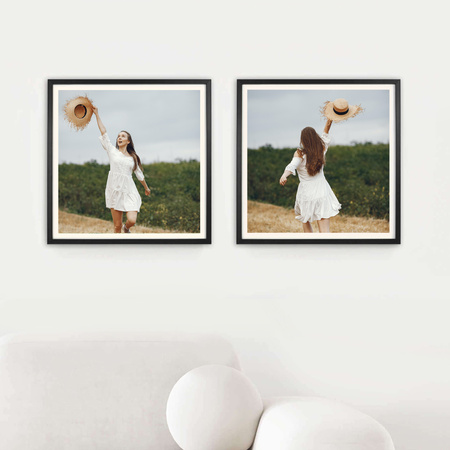 Ramka czarna KEA 2 50x50 cm