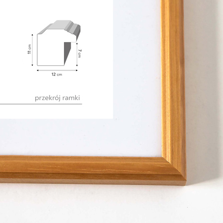 Pakiet ramek drewnianych 5 szt. DRWA 0 PAK 15x21 cm