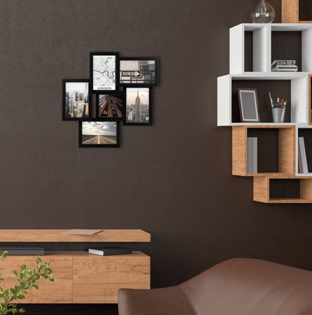 Multirama MULTI BLACK 61 ramka na 6 zdjęć