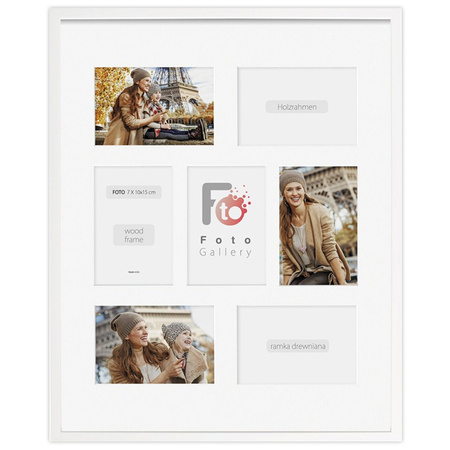 Foto Galeria White 40x50 B na 7 zdjęć