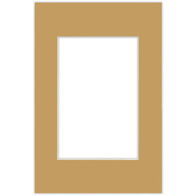 Passe partout 30x45 (20x30) BRĄZOWE CARMEL - LUCA Q5601