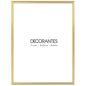 Ramka aluminiowa złota QAL 30x40 cm