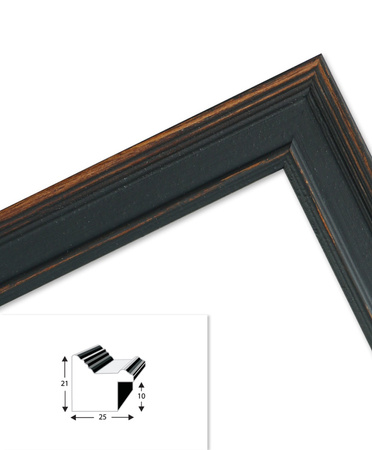 Ramka drewniana DRL Z 4 50x60 cm