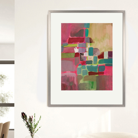 Ramka srebrna 40x50 cm KEA S