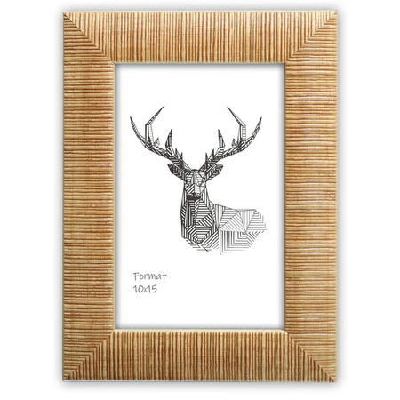 Ramka drewniana DRL W 0 10x15 cm