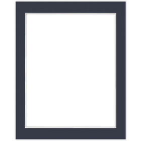 Passe partout 28x35 (24x30) GRANATOWE NAVY - LUCA Q5403