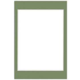 Passe partout 20x30 (18x24) ZIELONE FOREST - LUCA Q5505