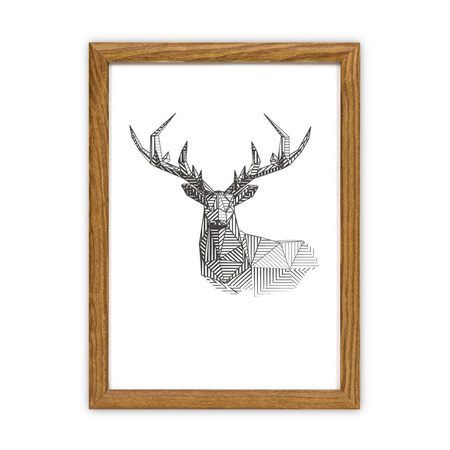 Zestaw brązowych ramek na 4 zdjęć HIT 33 GF0008