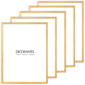 Pakiet ramek drewnianych 5 szt. PINIA 0 30x40 cm