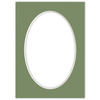 Passe partout 13x18 (10x15) OWAL ZIELONE FOREST - LUCA Q5505