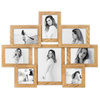 Multirama na 8 zdjęć MULTI  HEN 01 ramka na zdjęcia w kolorze dębowym