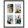 Foto Galeria 30x40 cm czarna - ramka z passe partout na 4 zdjęcia 10x15 cm