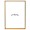 Ramka drewniana DRWC F Z złota 25x25 cm