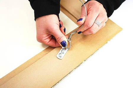 Zestaw ultraciężkich wieszaków na 2 otwory + dedykowane wkręty