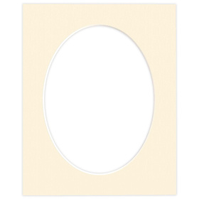 Passe partout 24x30 (18x24) OWAL BEŻOWE BISQUIT - LUCA Q5203