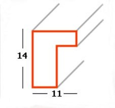 Pakiet 10 kolorowych ramek 15x21 cm