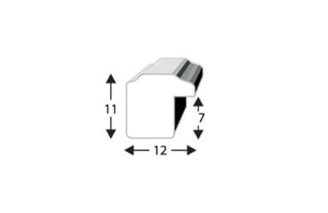 Zestaw brązowych ramek na 8 zdjęć PRESTO 3 GF0009
