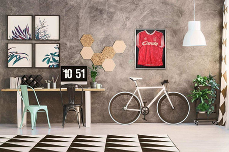 Frame Box II SILVER 60x80 cm aluminiowa ramka do oprawy koszulek sportowych