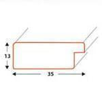 Ramka drewniana DRL E 14 28x35 cm