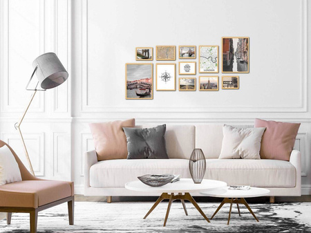 Zestaw naturanych ramek na 11 zdjęć PRESTO 0 GF0005