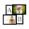 Multirama MULTI  BLACK 44 ramka na 4 zdjęcia
