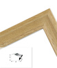 Ramka dębowa DAB D 0 21x30 cm