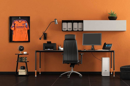 Frame Box I BLACK 70x90 cm aluminiowa ramka do oprawy koszulek sportowych