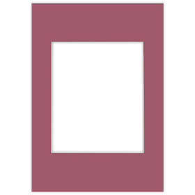 Passe partout 70x100 (50x60) CZERWONE RAPSBERRY - LUCA Q5704