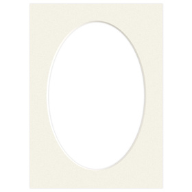 Passe partout 13x18 (10x15) OWAL BEŻOWE OYSTER - LUCA Q5210