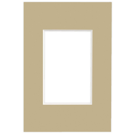 Passe partout 10x15 (6x9) BEŻOWE TABAC - LUCA Q5209