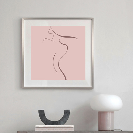 Ramka srebrna 50x50 cm KEA S