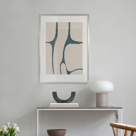 Ramka srebrna KEA S 50x70 cm