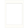 Passe partout 21x30 (18x24) LUCA Q5102 SNOW WHITE BIAŁY