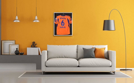 Frame Box I SILVER 70x90 cm aluminiowa ramka do oprawy koszulek sportowych