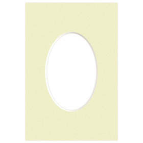 Passe partout 10x15 (6x9)  OWAL ZIELONE PISTACJOWE - LUCA Q5502