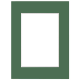 Passe partout 13x18 (9x13) ZIELONE MALACHITE - LUCA Q5506