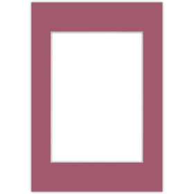 Passe partout 70x100 (50x70) CZERWONE RAPSBERRY - LUCA Q5704