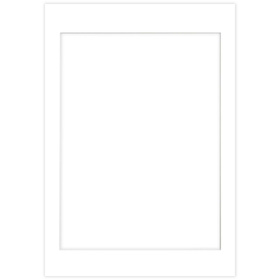 Passe partout 70x100 (60x80) - BIAŁY SUPER WHITE LUCA Q5101